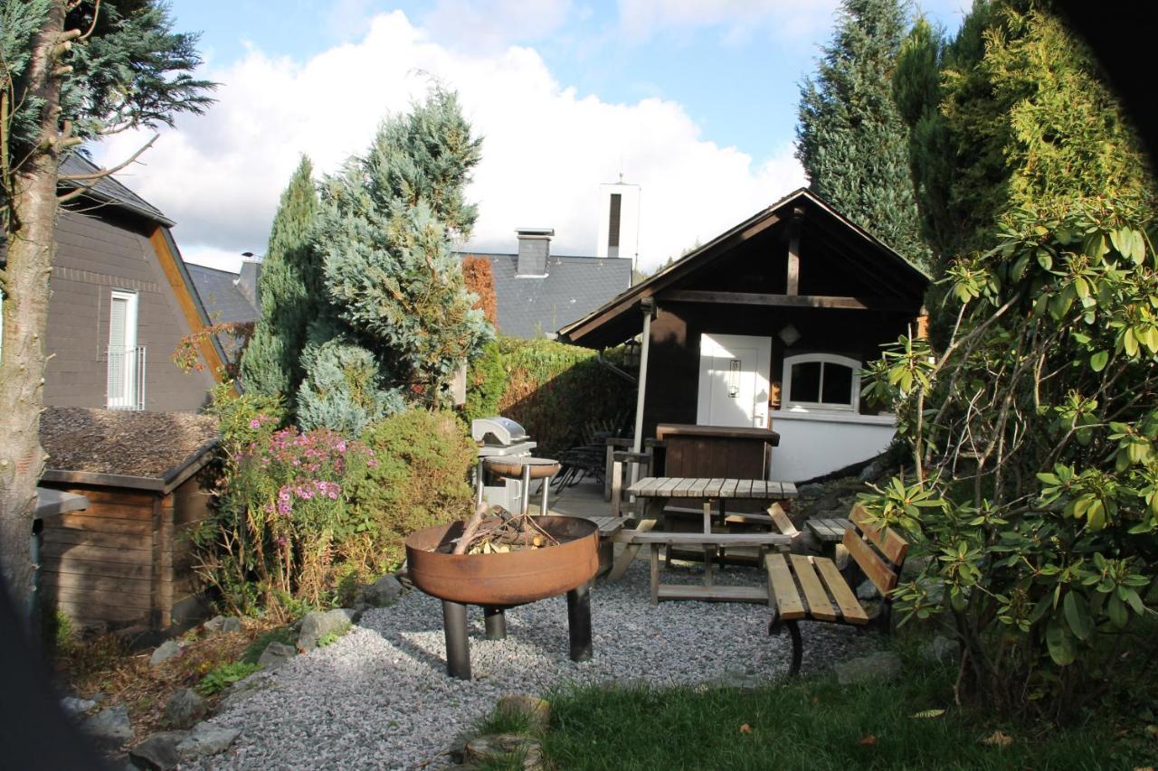 Ferienhaus Winterberg Fuer 12 Personen Sauna Garten Garage Hund Екстер'єр фото