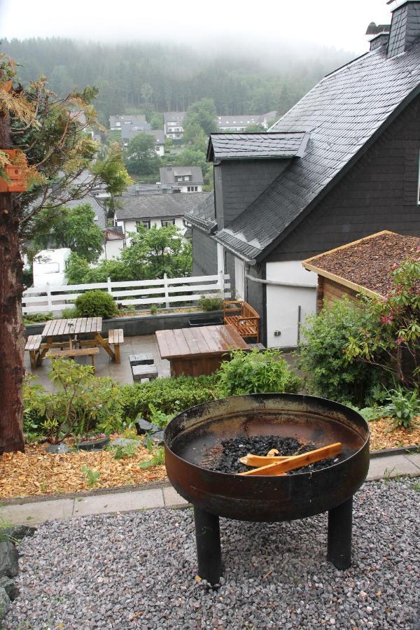 Ferienhaus Winterberg Fuer 12 Personen Sauna Garten Garage Hund Екстер'єр фото